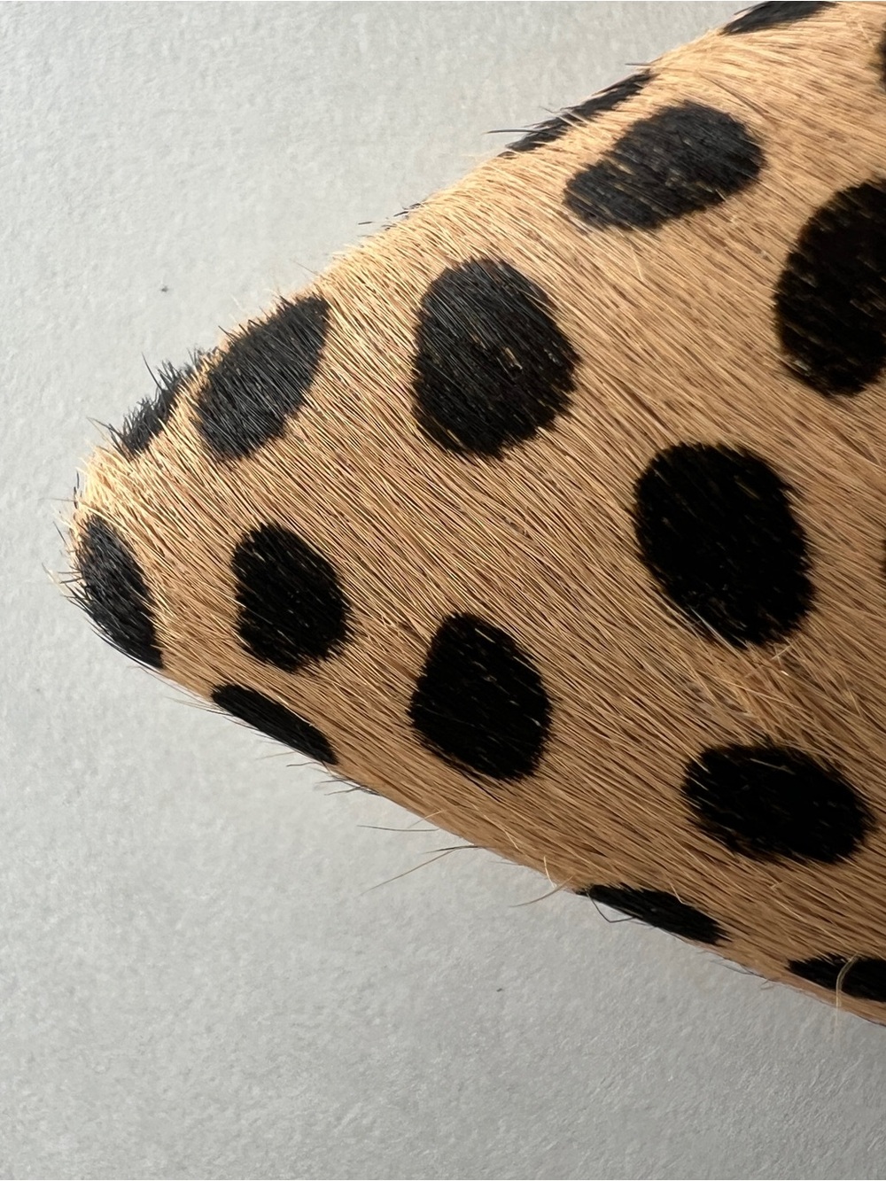Nine West Leopard-Print Pointed-Toe Mules in Tan & Black - Picture 14 of 16